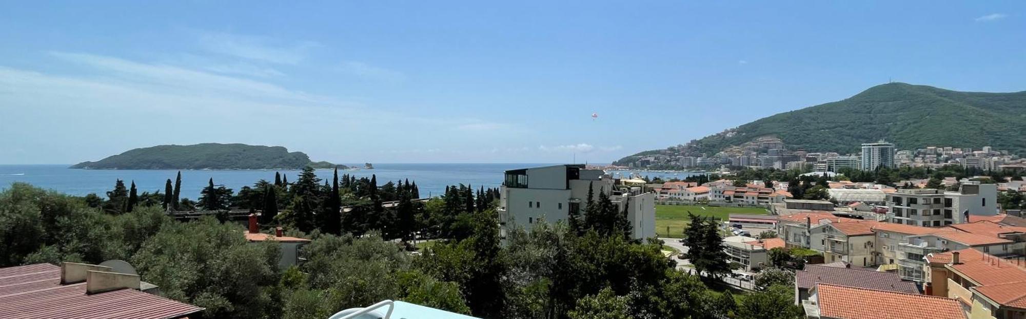 Panorama Apartments Budva Bagian luar foto