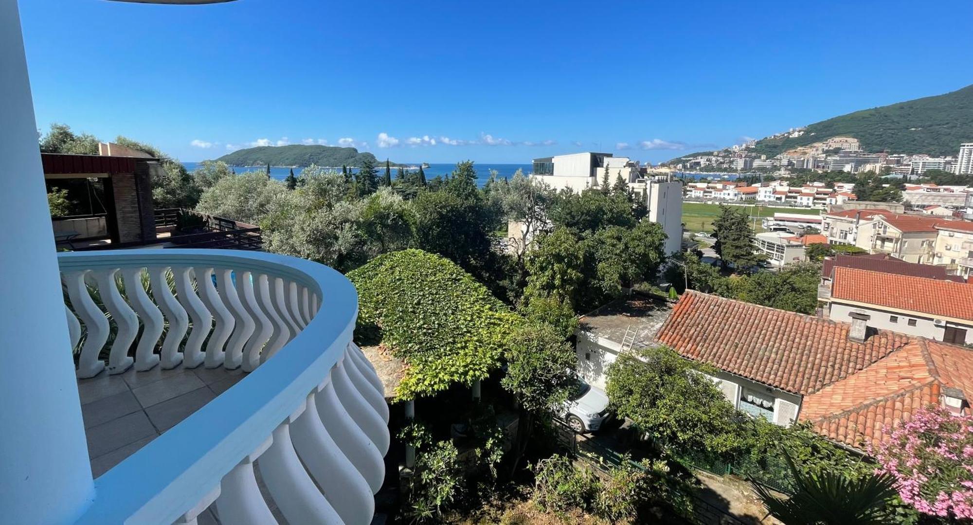 Panorama Apartments Budva Bagian luar foto